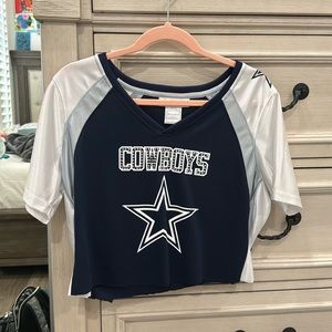 Cropped Dallas Cowboys Shirt